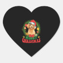 Search for poodle stickers Santa claus