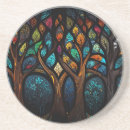 Search for colourful mosaic coasters Glass