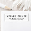 Search for elegant business return address labels Classy
