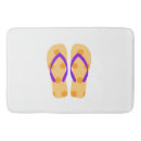 Search for flip flop bath mats Tropical