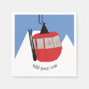 Search for snow ski napkins Skier