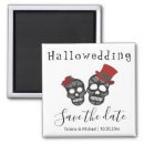 Search for halloween wedding magnets scary