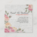 Search for secrets business cards Flowers