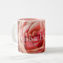 Search for peach rose mugs Feminine