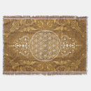 Search for sacred geometry blankets Fleur de vie