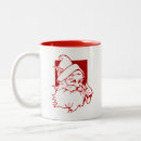 Search for vintage santa claus mugs 1950s
