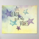 Search for reach for the stars posters Typography