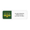 Search for law return address labels Judge