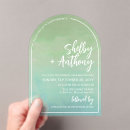 Search for seafoam green invitations Simple