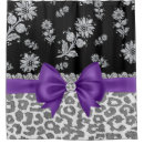 Search for silver grey shower curtains Black