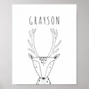 Search for woodland nursery art Boho