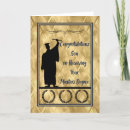 Search for masters degree graduation cards Congratulations