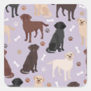 Search for yellow paw print stickers Black lab