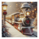 Search for christmas train art Winter wonderland