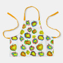 Search for apple fruit aprons Watercolor