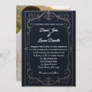 Search for nuptials wedding invitations Blue