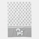 Search for bichon frise tea towels Dog
