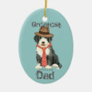 Search for bearded collie christmas tree decorations Puppy