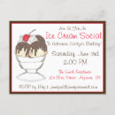Search for ice cream sundae birthday invitations Dessert