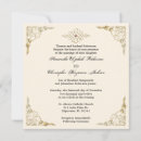 Search for gold accents invitations Flowers