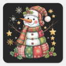 Search for retro snowman stickers Festive
