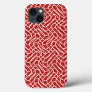Search for red lines iphone cases Minimal
