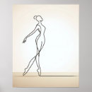 Search for dance drawings posters Woman