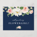 Search for flower girl cards Watercolor