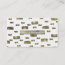 Search for brushed bronze business cards Glam
