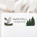 Search for owl in tree return address labels Forest