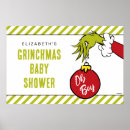 Search for the grinch posters Baby shower