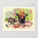 Search for mischievous postcards Cute