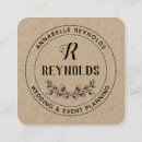 Search for wreath business cards Vintage