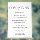 Search for program wedding signs Black white