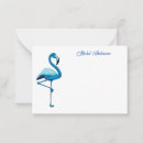 Search for flamingo note cards Blue