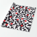 Search for red and black and white wrapping paper Geometric