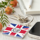 Search for british key rings Union flag