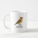 Search for waxwing mugs Bombycilla cedrorum