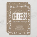 Search for snowflakes christmas invitations Classic