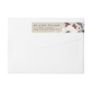 Search for romantic floral return address labels Blush