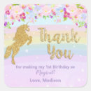 Search for purple and gold birthday stickers Rainbow