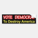 Search for destroyed bumper stickers Conservative
