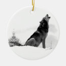 Search for timber wolf christmas tree decorations Grey wolves
