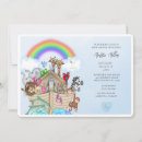 Search for noahs ark baby boy shower invitations Animals