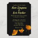 Search for california poppy invitations Yellow