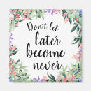 Search for motivational quotes magnets Watercolor