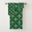 Search for fleur de lis bath towels Elegant