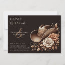 Search for western rehearsal dinner invitations Floral