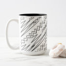Search for black and white zigzag mugs Chevron
