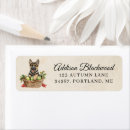 Search for basket return address labels Puppy